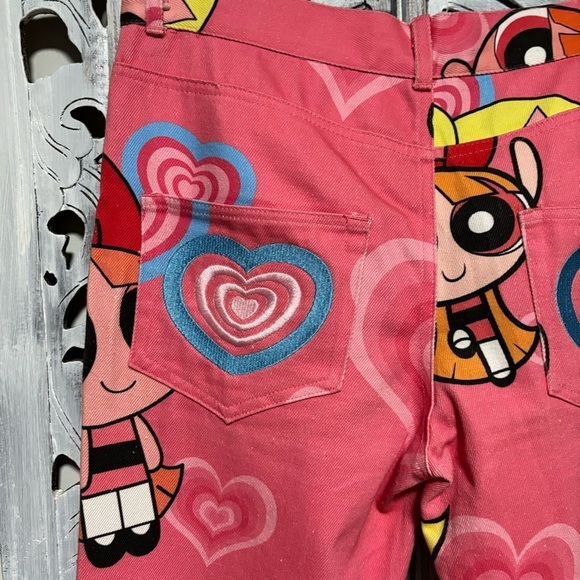 AONE4SURE The Powerpuff Girls Pink Unisex Pants - Picture 10 of 13